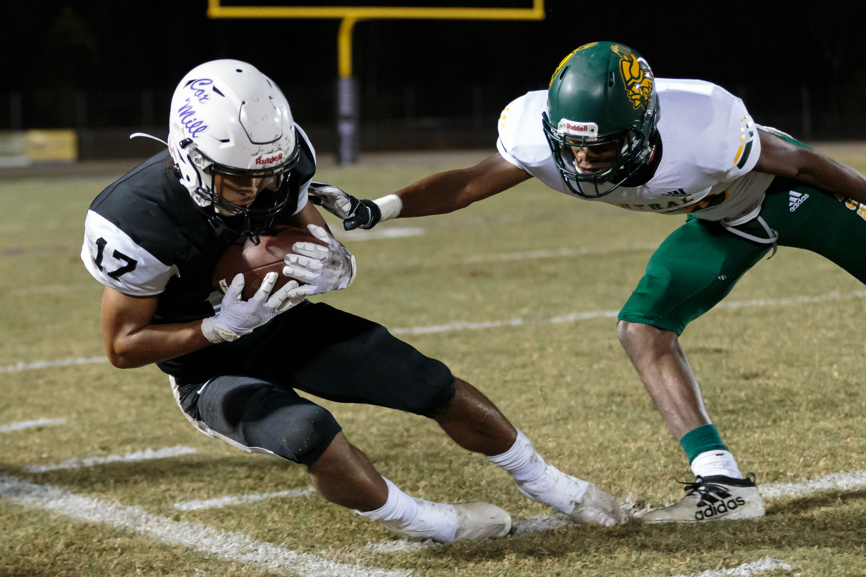 Cox Mill defeats Central Cabarrus 31-6 on Senior Night.